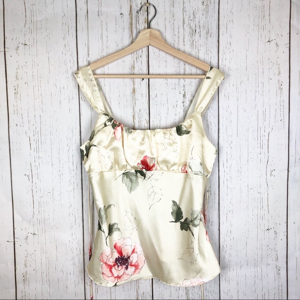 Self Esteem USA Silky Floral Top
